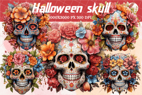 Download Halloween Skull - Halloween skull Collection