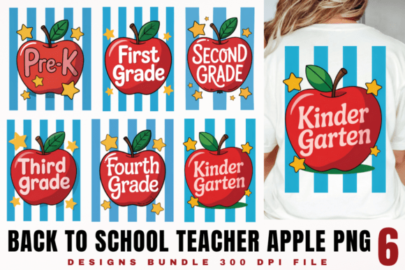 Download Back to School Teacher Apple PNG Designs - Png designs Collection
