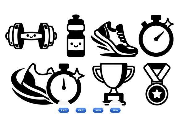 Download Fitness Icon SVG Collection - Fitness Collection